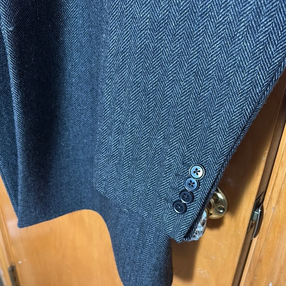 Express Men's Dark grey Coat size large - Picture 6 of 11